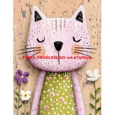 Látkový panel  kolekce  PASTELOVÝ SVĚT 605-247