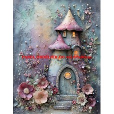 Látkový panel  kolekce  PASTELOVÝ SVĚT 605-25