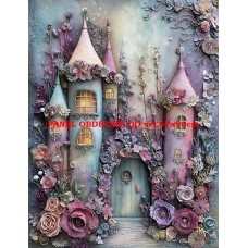 Látkový panel  kolekce  PASTELOVÝ SVĚT 605-26