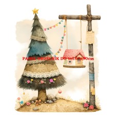 Látkový panel  kolekce  PASTELOVÝ SVĚT 605-279