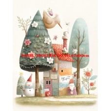 Látkový panel  kolekce  PASTELOVÝ SVĚT 605-287