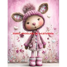 Látkový panel  kolekce  PASTELOVÝ SVĚT 605-289