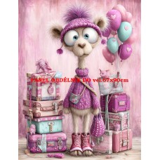 Látkový panel kolekce PASTELOVÝ SVĚT 605-301 Látkový panel kolekce PASTELOVÝ SVĚT 605-301