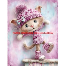 Látkový panel kolekce PASTELOVÝ SVĚT 605-305 Látkový panel kolekce PASTELOVÝ SVĚT 605-305