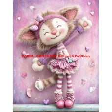 Látkový panel kolekce PASTELOVÝ SVĚT 605-306 Látkový panel kolekce PASTELOVÝ SVĚT 605-306