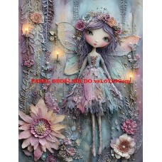 Látkový panel  kolekce  PASTELOVÝ SVĚT 605-31