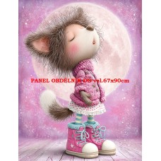 Látkový panel kolekce PASTELOVÝ SVĚT 605-313 Látkový panel kolekce PASTELOVÝ SVĚT 605-313