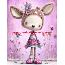 Látkový panel kolekce PASTELOVÝ SVĚT 605-316 Látkový panel kolekce PASTELOVÝ SVĚT 605-316