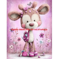 Látkový panel kolekce PASTELOVÝ SVĚT 605-317 Látkový panel kolekce PASTELOVÝ SVĚT 605-317