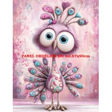 Látkový panel kolekce PASTELOVÝ SVĚT 605-332 Látkový panel kolekce PASTELOVÝ SVĚT 605-332