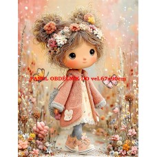 Látkový panel  kolekce  PASTELOVÝ SVĚT 605-339