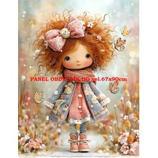 Látkový panel  kolekce  PASTELOVÝ SVĚT 605-340