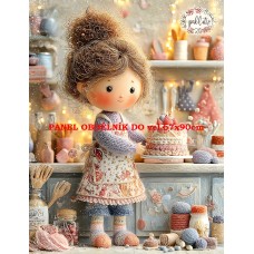 Látkový panel  kolekce  PASTELOVÝ SVĚT 605-344