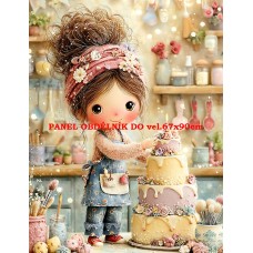 Látkový panel  kolekce  PASTELOVÝ SVĚT 605-345