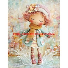 Látkový panel  kolekce  PASTELOVÝ SVĚT 605-349