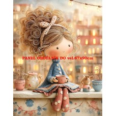 Látkový panel kolekce PASTELOVÝ SVĚT 605-354 Látkový panel kolekce PASTELOVÝ SVĚT 605-354