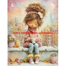 Látkový panel kolekce PASTELOVÝ SVĚT 605-355 Látkový panel kolekce PASTELOVÝ SVĚT 605-355