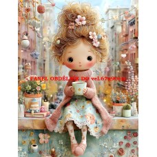 Látkový panel kolekce PASTELOVÝ SVĚT 605-356 Látkový panel kolekce PASTELOVÝ SVĚT 605-356