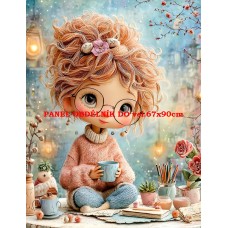 Látkový panel kolekce PASTELOVÝ SVĚT 605-357 Látkový panel kolekce PASTELOVÝ SVĚT 605-357