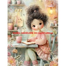 Látkový panel kolekce PASTELOVÝ SVĚT 605-360 Látkový panel kolekce PASTELOVÝ SVĚT 605-360