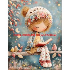 Látkový panel kolekce PASTELOVÝ SVĚT 605-363 Látkový panel kolekce PASTELOVÝ SVĚT 605-363