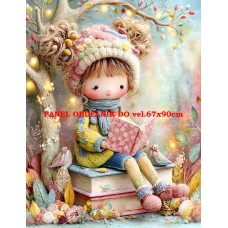 Látkový panel kolekce PASTELOVÝ SVĚT 605-364 Látkový panel kolekce PASTELOVÝ SVĚT 605-364