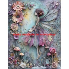 Látkový panel  kolekce  PASTELOVÝ SVĚT 605-40