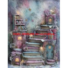 Látkový panel  kolekce  PASTELOVÝ SVĚT 605-43