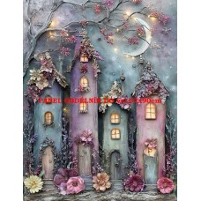 Látkový panel  kolekce  PASTELOVÝ SVĚT 605-57