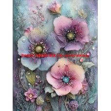 Látkový panel  kolekce  PASTELOVÝ SVĚT 605-59