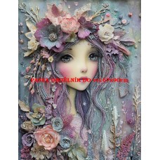 Látkový panel  kolekce  PASTELOVÝ SVĚT 605-9