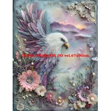 Látkový panel  kolekce  PASTELOVÝ SVĚT 605-94