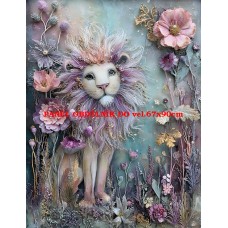 Látkový panel  kolekce  PASTELOVÝ SVĚT 605-98