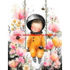 Látkový panel kolekce DĚTSKÝ DREAMY SVĚT 606-111 Látkový panel kolekce DĚTSKÝ DREAMY SVĚT 606-111