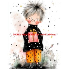 Látkový panel kolekce DĚTSKÝ DREAMY SVĚT 606-124 Látkový panel kolekce DĚTSKÝ DREAMY SVĚT 606-124