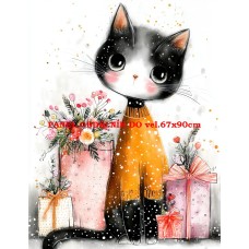 Látkový panel  kolekce DĚTSKÝ DREAMY  SVĚT  606-134