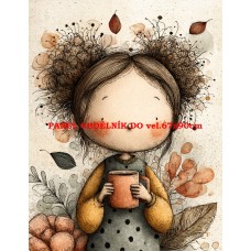 Látkový panel  kolekce DĚTSKÝ DREAMY  SVĚT  606-137