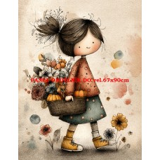 Látkový panel kolekce DĚTSKÝ DREAMY SVĚT 606-180 Látkový panel kolekce DĚTSKÝ DREAMY SVĚT 606-180