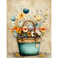 Látkový panel  kolekce DĚTSKÝ DREAMY  SVĚT  606-195