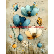 Látkový panel  kolekce DĚTSKÝ DREAMY  SVĚT  606-198