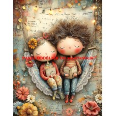 Látkový panel  kolekce DĚTSKÝ DREAMY  SVĚT  606-207