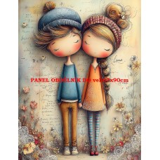 Látkový panel  kolekce DĚTSKÝ DREAMY  SVĚT  606-227