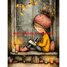 Látkový panel  kolekce DĚTSKÝ DREAMY  SVĚT  606-23