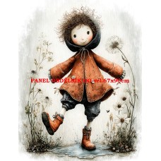 Látkový panel  kolekce DĚTSKÝ DREAMY  SVĚT  606-260