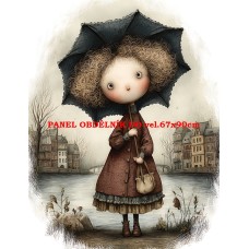 Látkový panel  kolekce DĚTSKÝ DREAMY  SVĚT  606-265