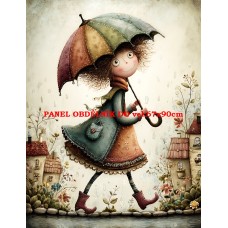 Látkový panel  kolekce DĚTSKÝ DREAMY  SVĚT  606-274