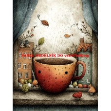 Látkový panel  kolekce DĚTSKÝ DREAMY  SVĚT  606-279