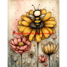 Látkový panel  kolekce DĚTSKÝ DREAMY  SVĚT  606-29