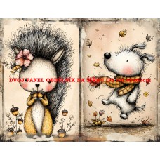 Látkový panel kolekce DĚTSKÝ DREAMY SVĚT 606-290 Látkový panel kolekce DĚTSKÝ DREAMY SVĚT 606-290