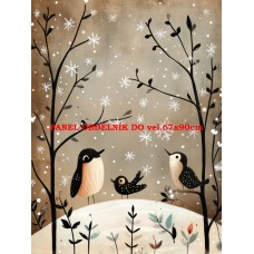 Látkový panel  kolekce DĚTSKÝ DREAMY  SVĚT  606-322